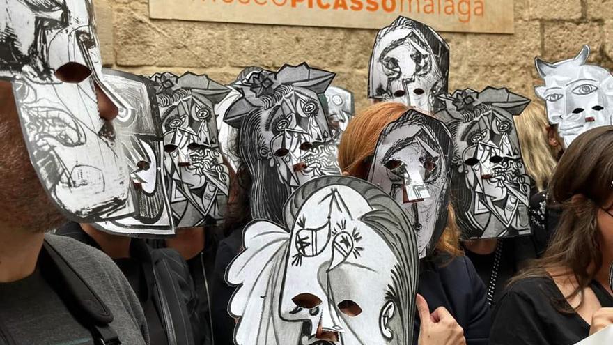 El Año Picasso se cierra con la firma, por fin, del convenio colectivo para los trabajadores del museo