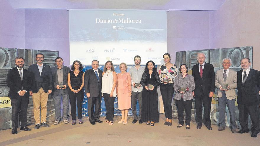 Diario de Mallorca honra a la sociedad mallorquina con sus premios y su &quot;compromiso informativo&quot;