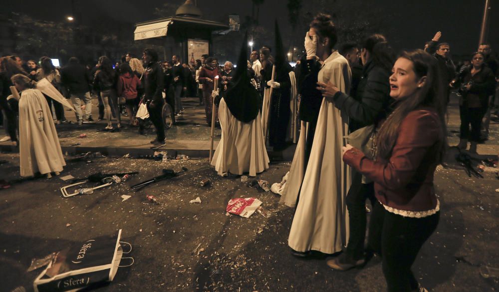 Varios detenidos por sembrar el pánico en la Semana Santa de Sevilla