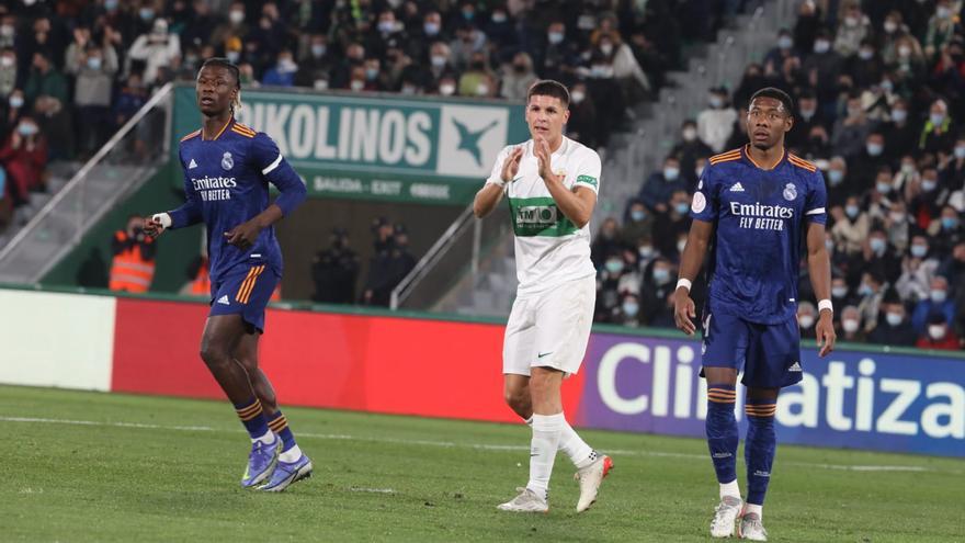 El Elche - Real Madrid de octavos de la Copa del Rey en imágenes