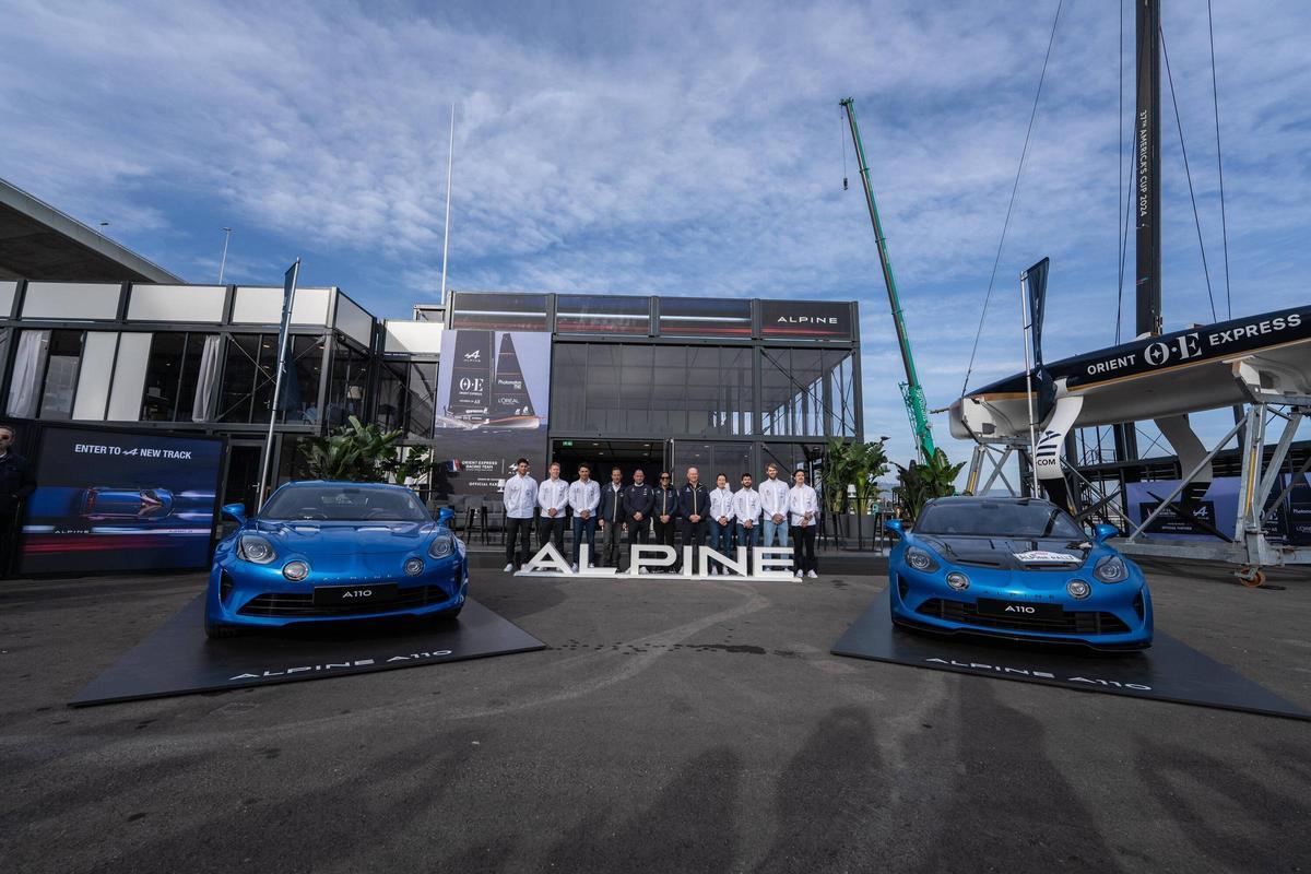 Alpine se suma a la Copa América de vela con el patrocinio del equipo francés