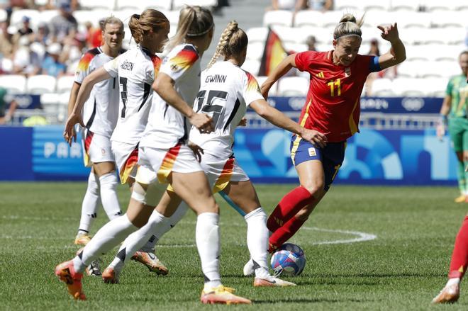 Fútbol fermenino - Partido por la medalla de bronce España - Alemania