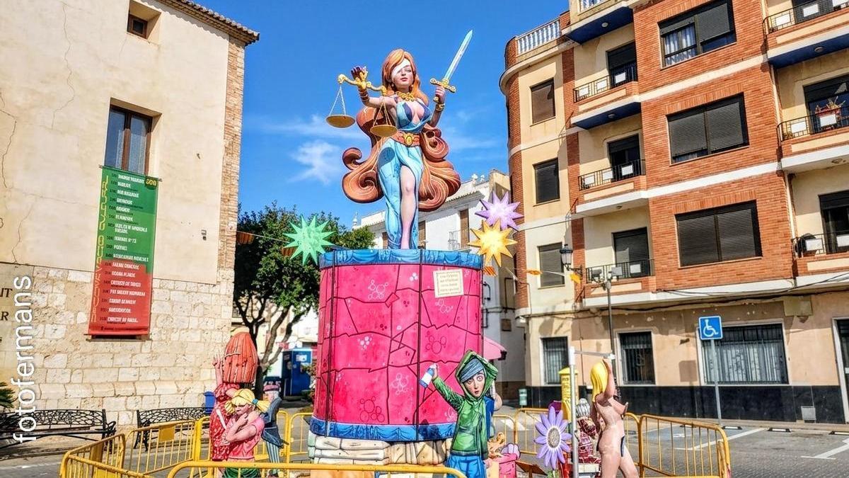 El Monument de la Joventut, en una imagen de esta mañana.