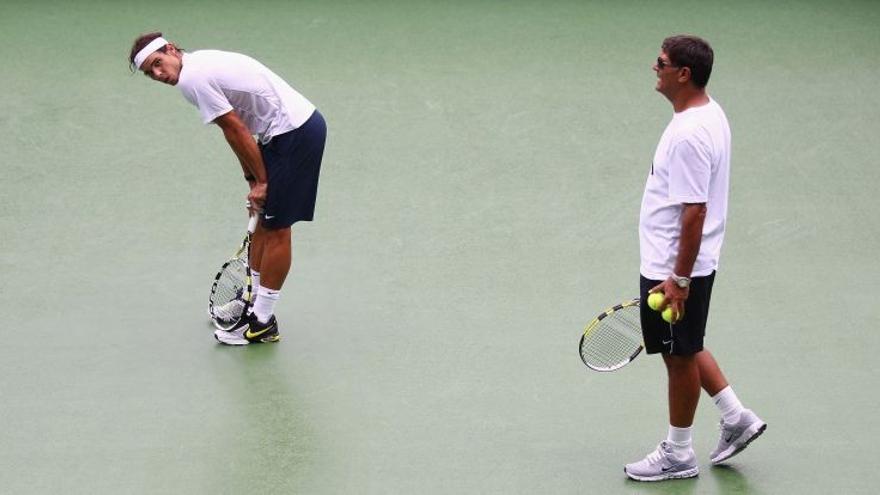 Rafa Nadal apunta a cambios en la relación con Toni Nadal, su tío y también entrenador