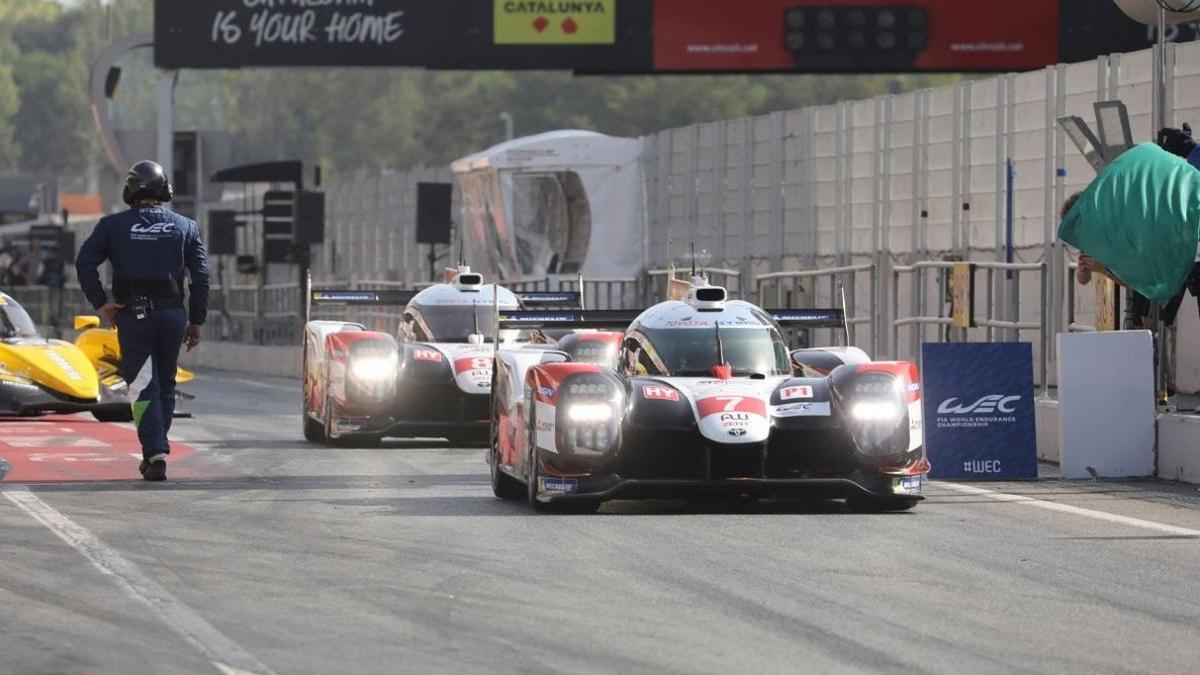 Los prototipos de Toyota han mandado en Barcelona