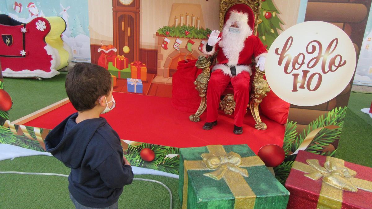 Papa Noel en Cangas de onís