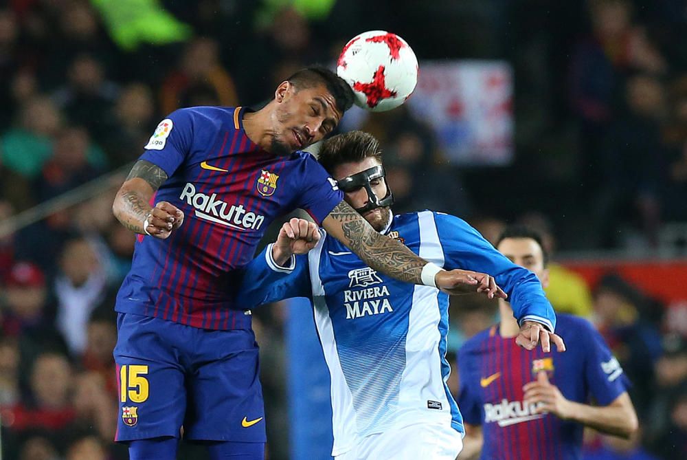 Les millors fotos del Barça-Espanyol