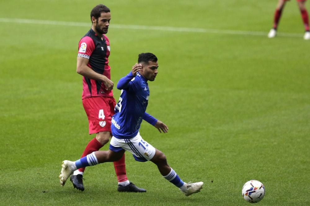 Real Oviedo - Rayo Vallecano, en imágenes