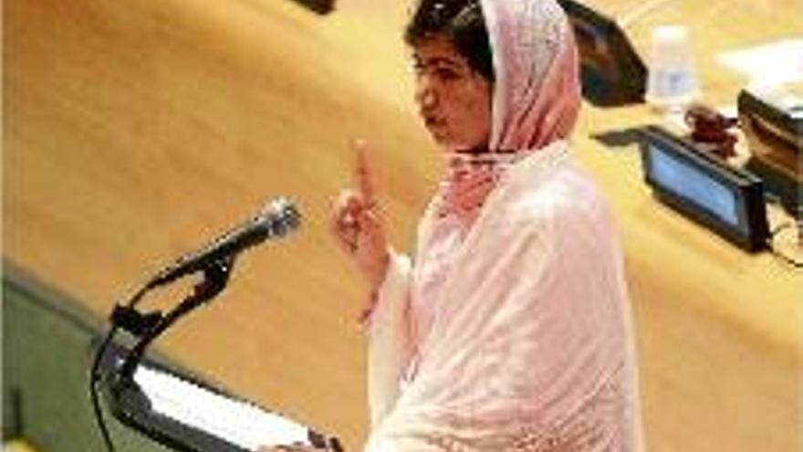 Malala demana a l&#039;ONU &quot;educació per a tots els nens&quot;