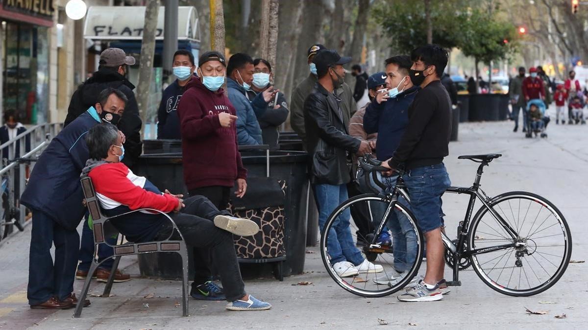 zentauroepp55932216 barcelona 20 11 2020 barceloneando filipinos que viven en ba201120184339