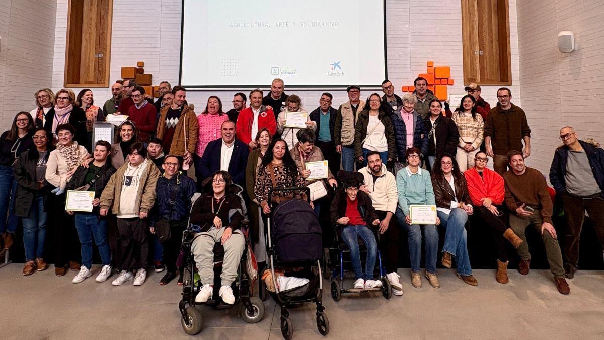 La actividad solidaria en el Helga de Alvear.