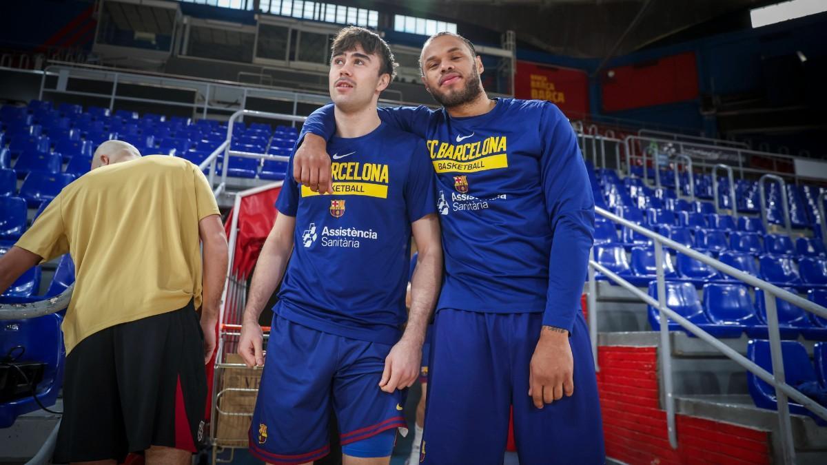 Justin Anderson, along with Juan Núñez, one of Barça's long -term injured