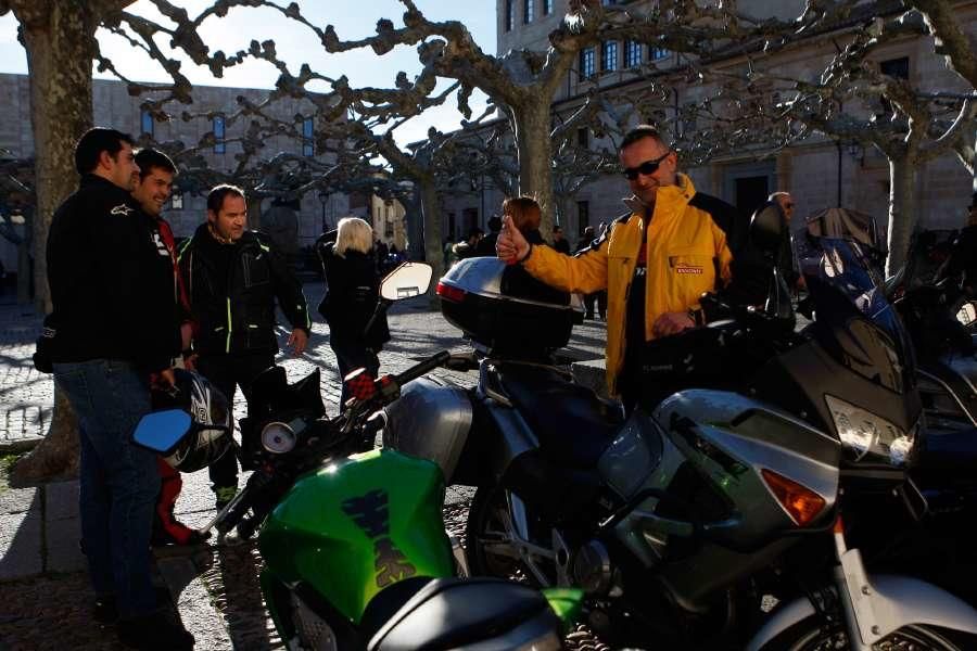 Marcha de motos de la AMZ