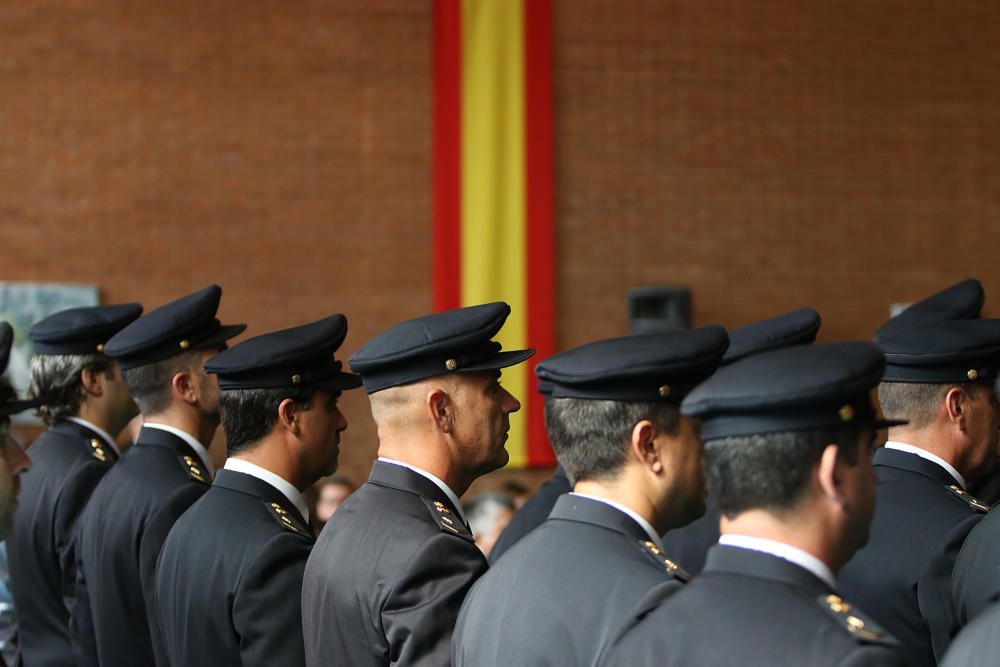 El subdelegado del Gobierno, Miguel Briones, ha presidido el acto y ha centrado gran parte de su discurso al desafío independentista en Cataluña.