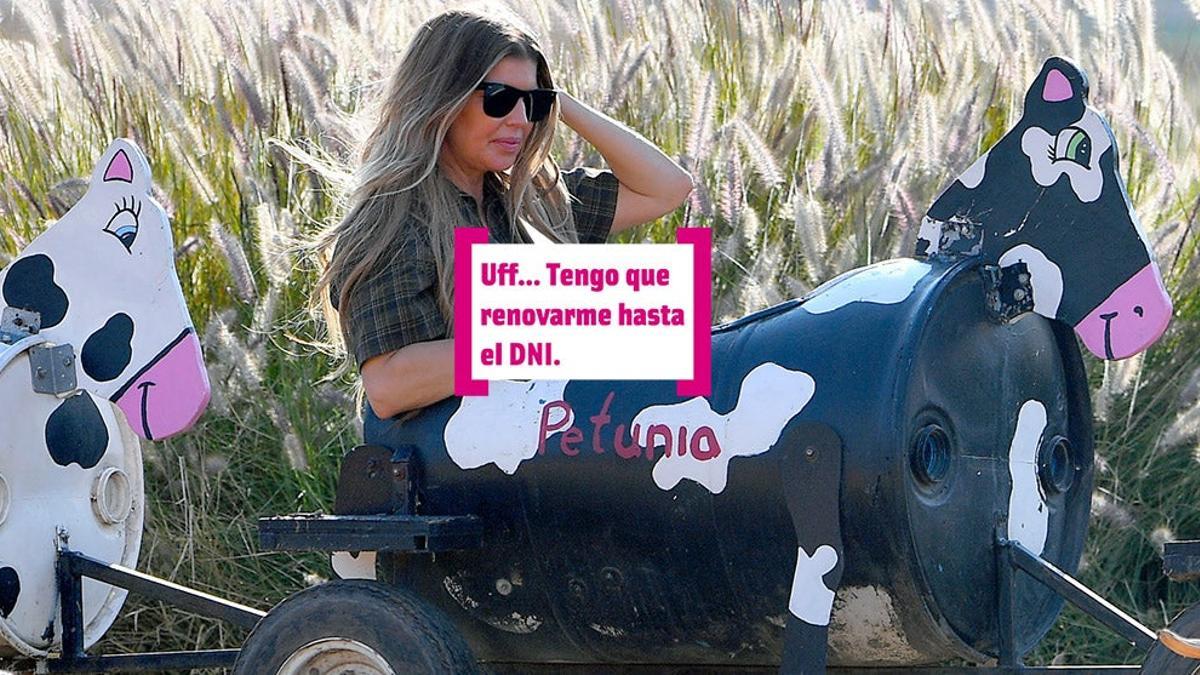 Fergie tiene que renovar el dni