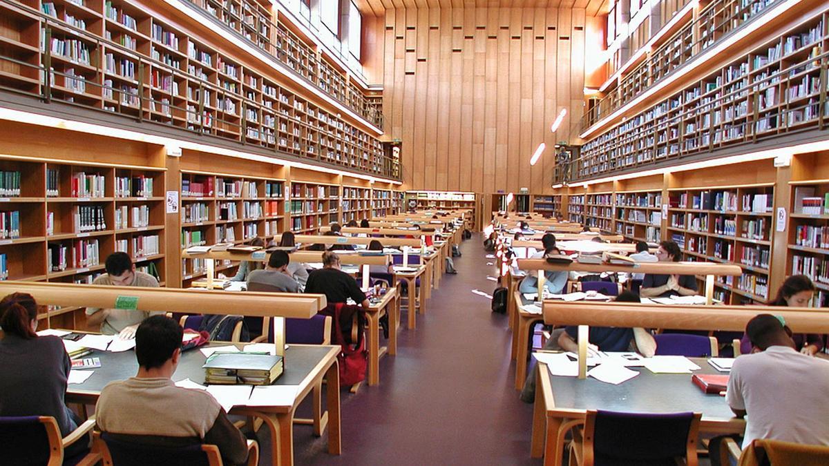 Biblioteca general de la ULPGC en el Campus de Tafira.