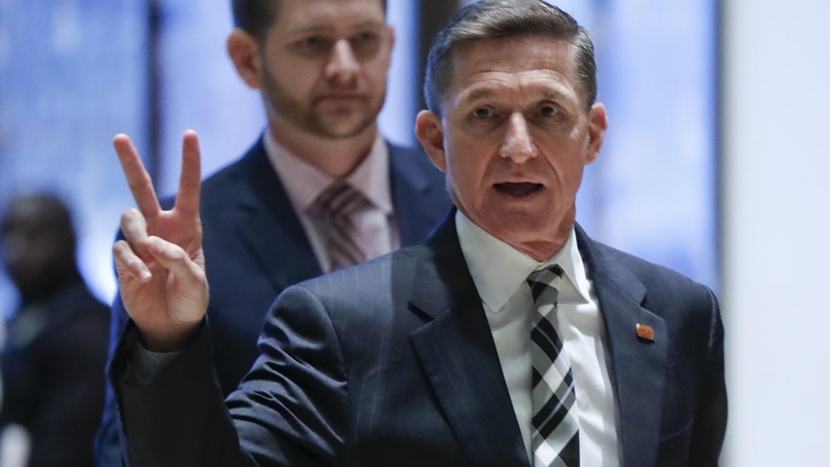 Michael Flynn, asesor de Seguridad Nacional de Trump.