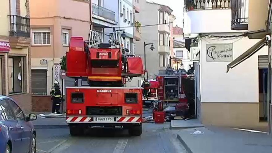 Ocho heridos en una explosión en una carnicería de Granada