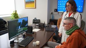 Controlar les pantalles amb un ‘joystick’ a la boca