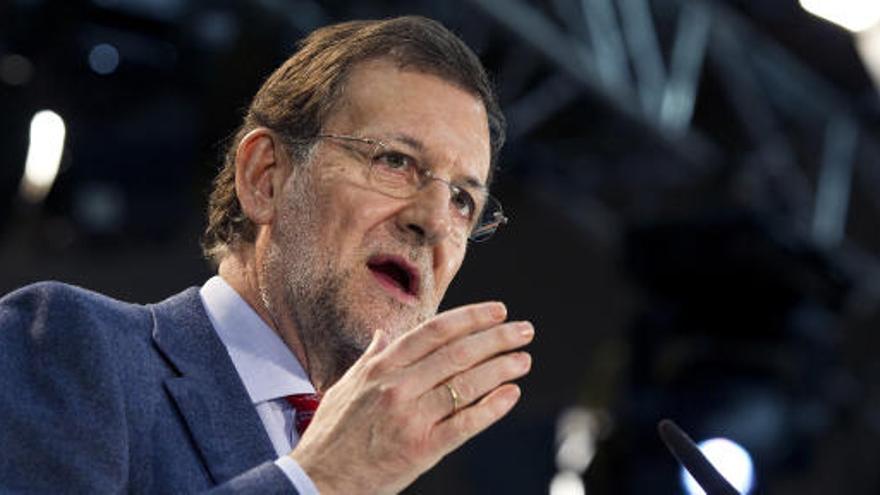 Mariano Rajoy, en Málaga.