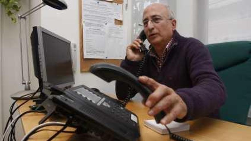 El presidente de El Teléfono de la Esperanza, Juan Sánchez.