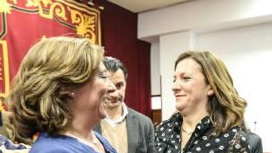 María Gómez, del PP, y María Quiles, de Ciudadanos.