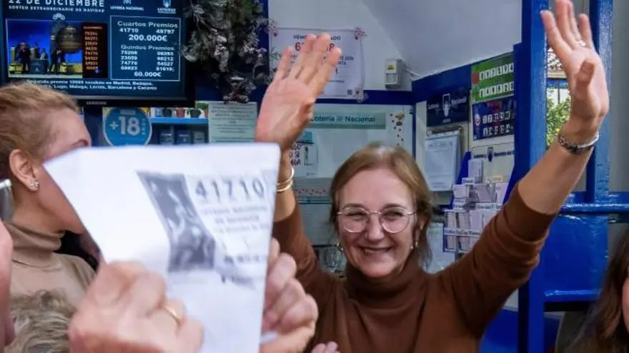 La lotera de Utrera: "Yo no llevo el premio"