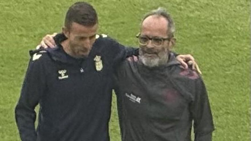 Material reservado del último derbi: complicidad Cervera-Luis García y el auxilio de Aitor Sanz al utillero de la UD Las Palmas Duarte