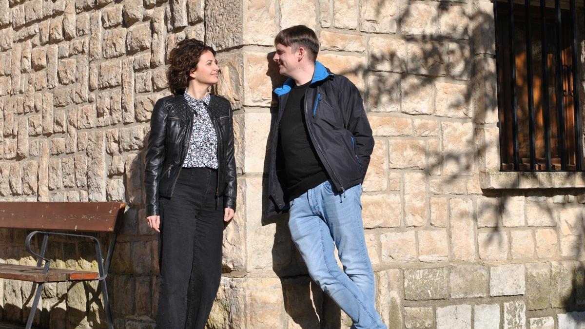 Marta Armingol y Laureano Debat, autores de ‘Colonización. Historias de los pueblos sin historia’.