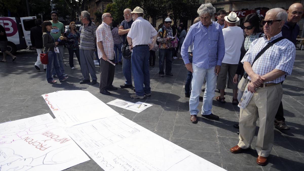 Las imágenes que dejó el 15M en Palma