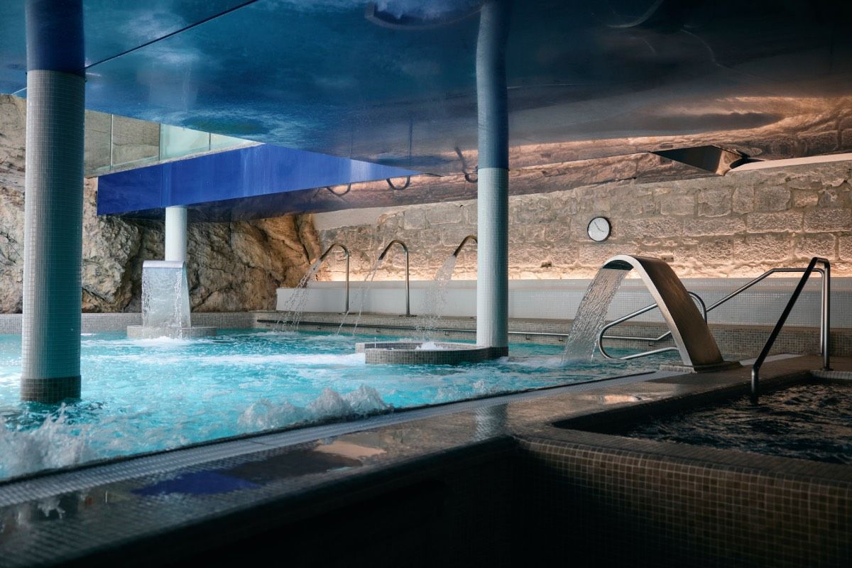 Balneario de La Hermina en los Picos de Europa