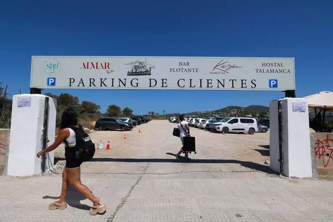 Aparcamiento privado en Talamanca