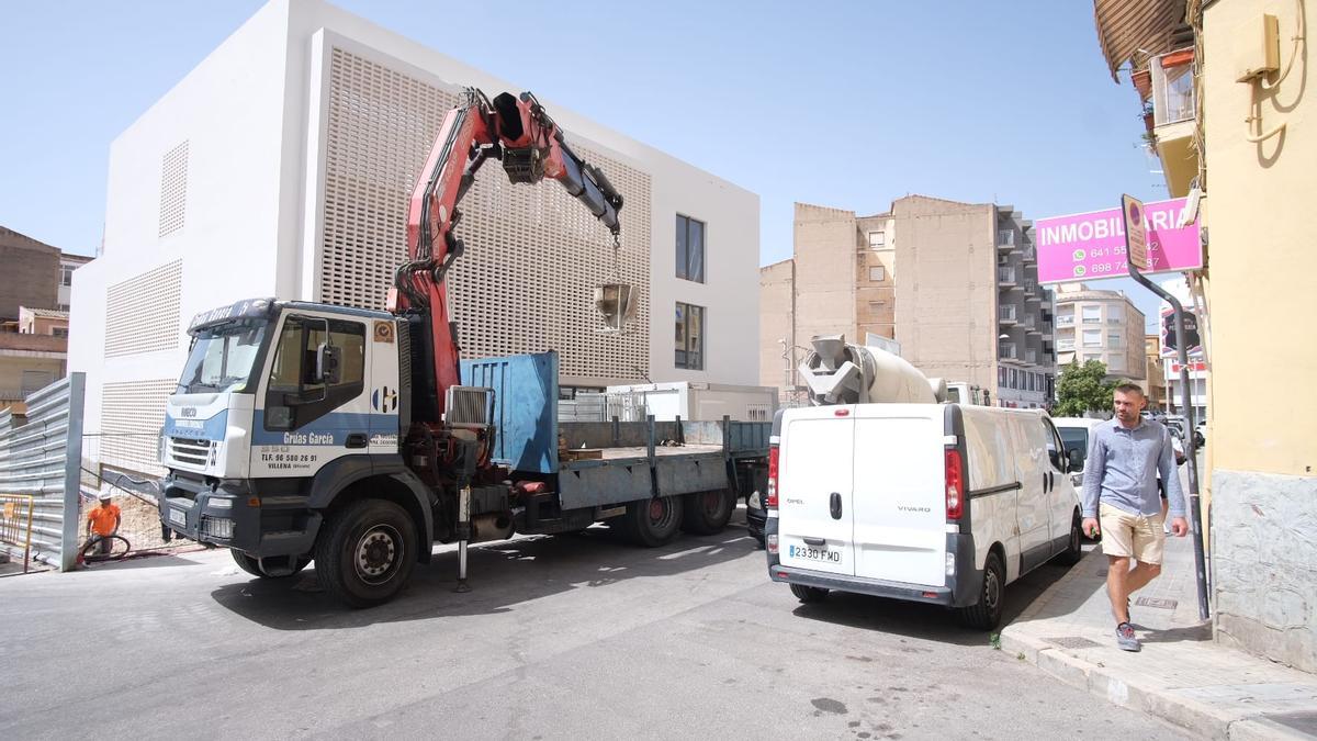 El nuevo centro médico de Elda en el barrio Virgen de la Cabeza.