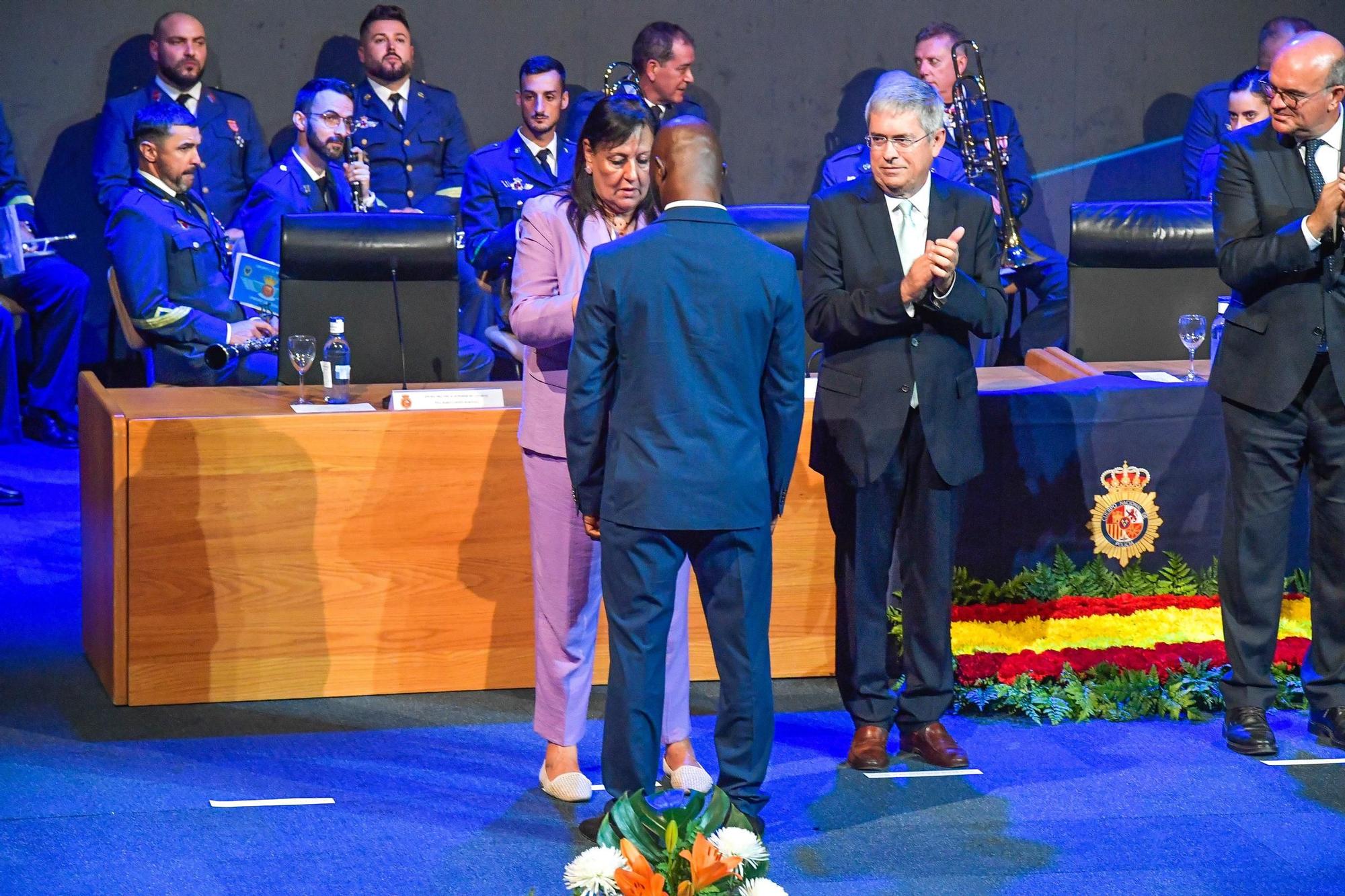 Acto del Día de la Policía en San Bartolomé de Tirajana