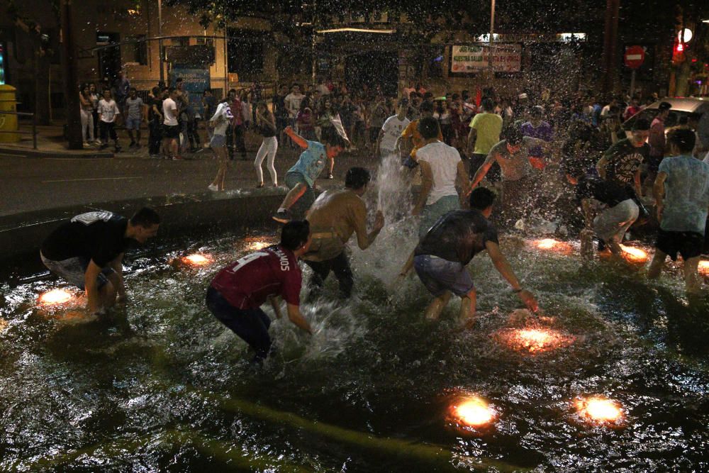 La fiesta se traslada a la Plaza de Alemania