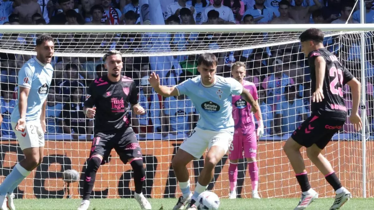 Celta-Málaga, en directo: sigue el minuto a minuto del partido en Balaídos