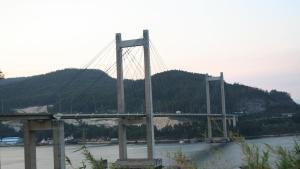Puente de Rande en la AP-9.
