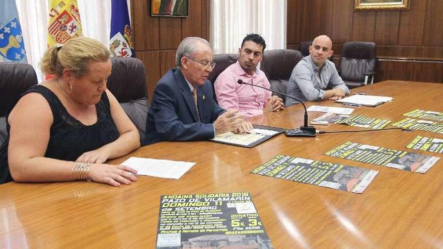 Marina Rodríguez, Amador Vázquez, Juan Anta y González. // I.Osorio