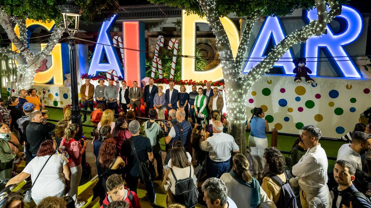 Encendido de Navidad en Gáldar.