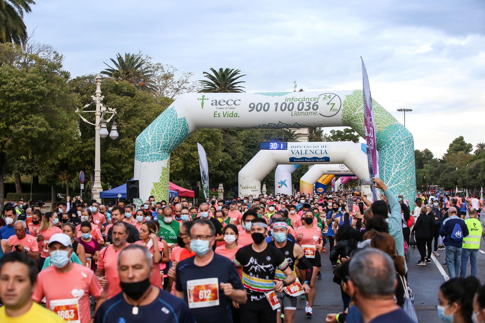 Búscate en la carrera contra el cáncer de València