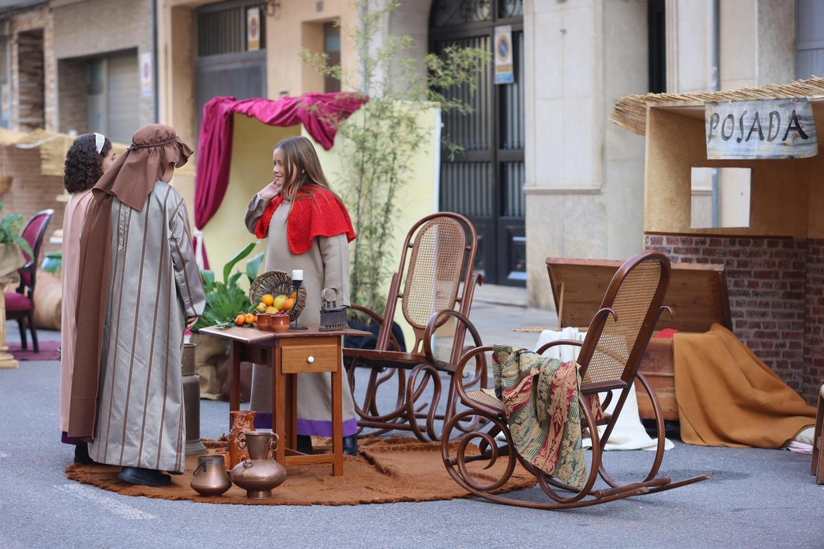 Las mejores imágenes del belén viviente de Vila-real