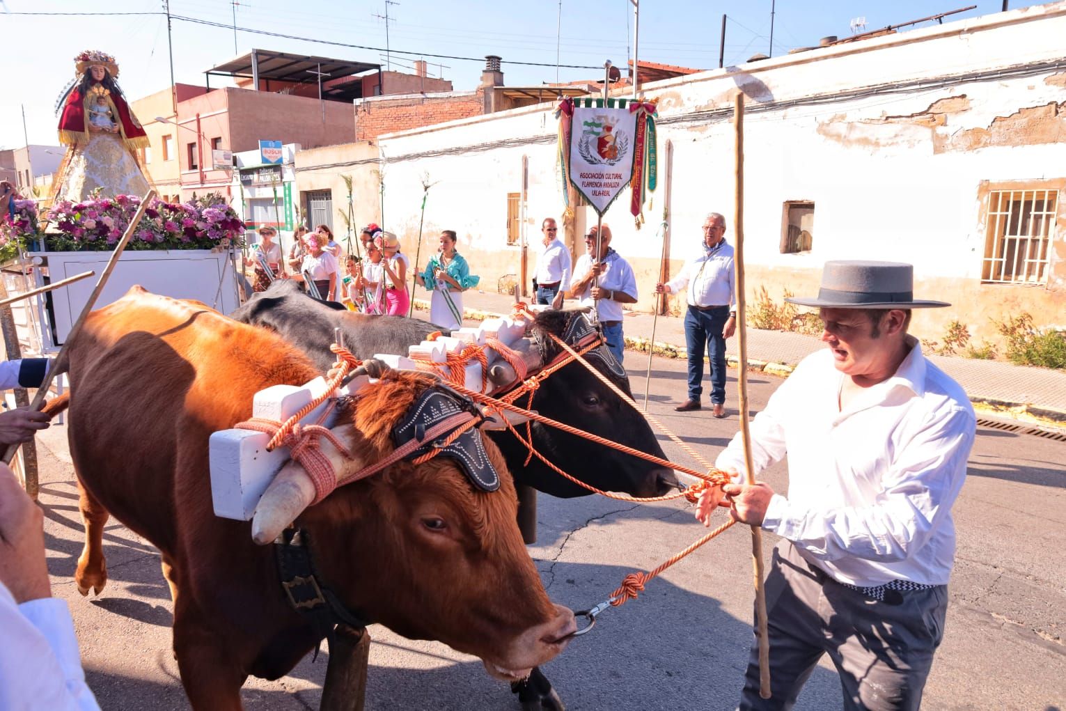 Revive el homenaje a la Virgen del Rocío en Vila-real