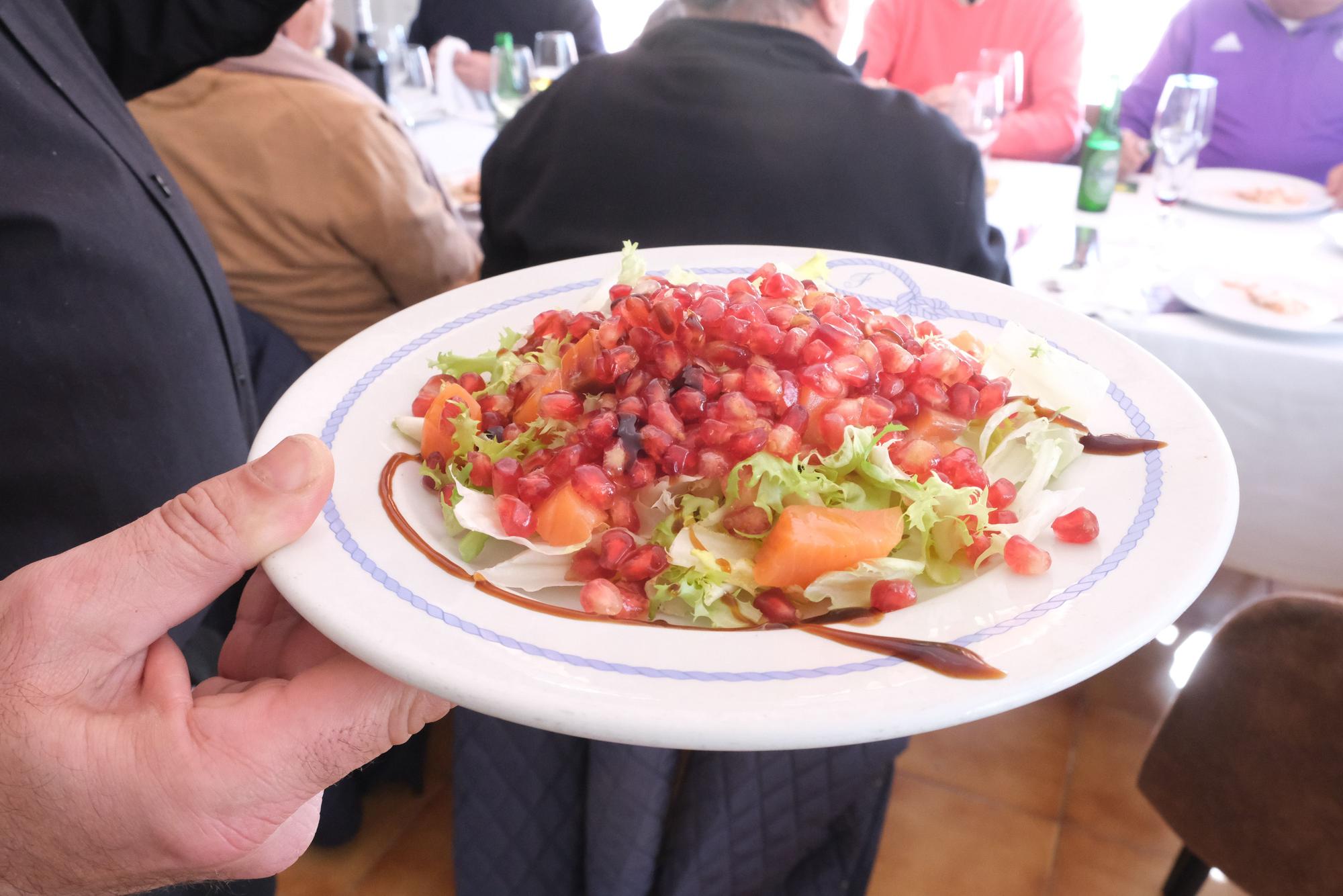 Menjars de la terra en el Restaurante El Faro de Santa Pola