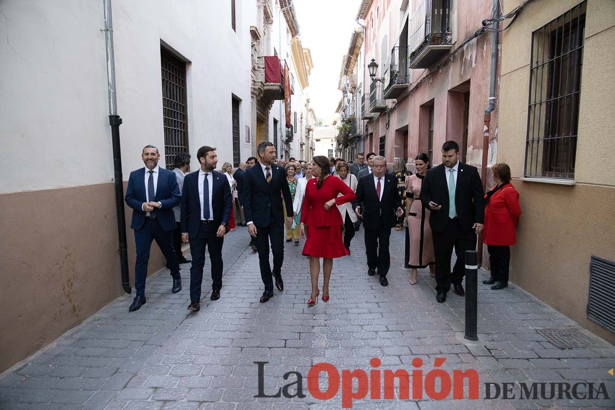 Así fue el pregón de las Fiestas de Caravaca en honor a la Vera Cruz