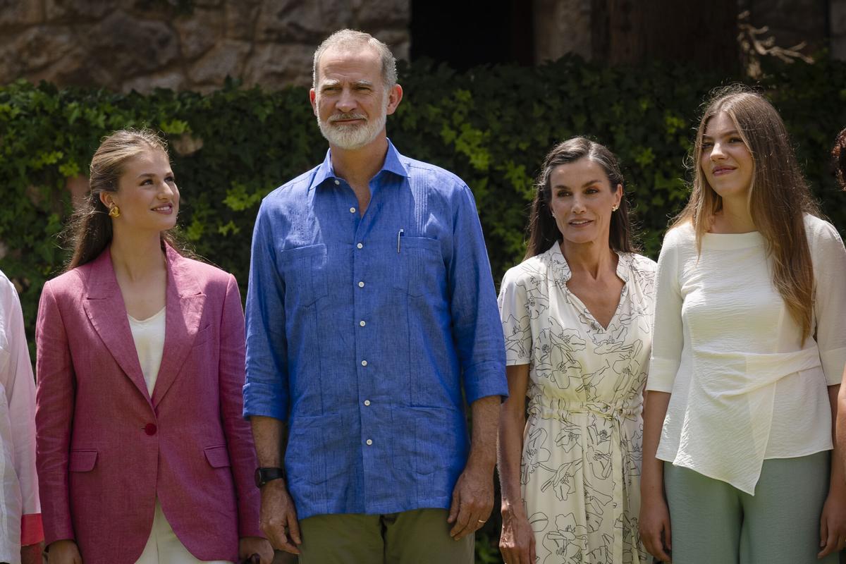 Les imatges de la visita a Empúries de la família Reial