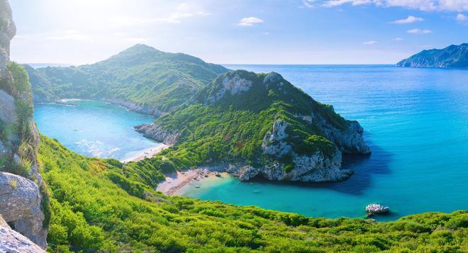 Isla de Corfú, Grecia