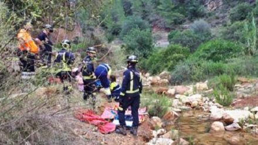 Rescatada tras torcerse un tobillo en es Broll