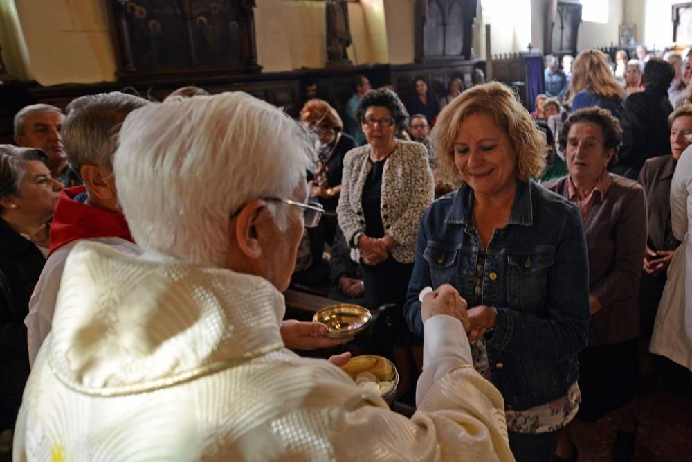 Homenaje al Padre Ángel en La Rebollada