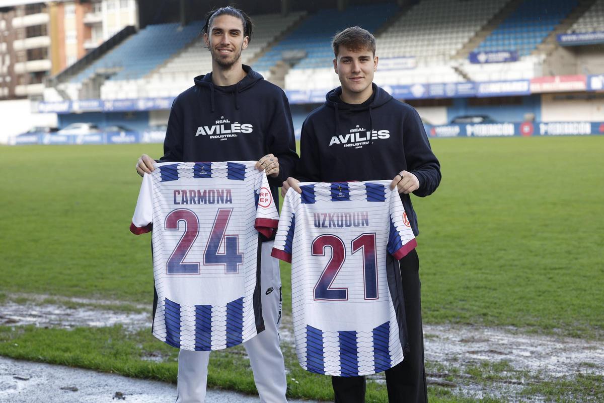 Andrés Carmona y Aitor Uzkudun
