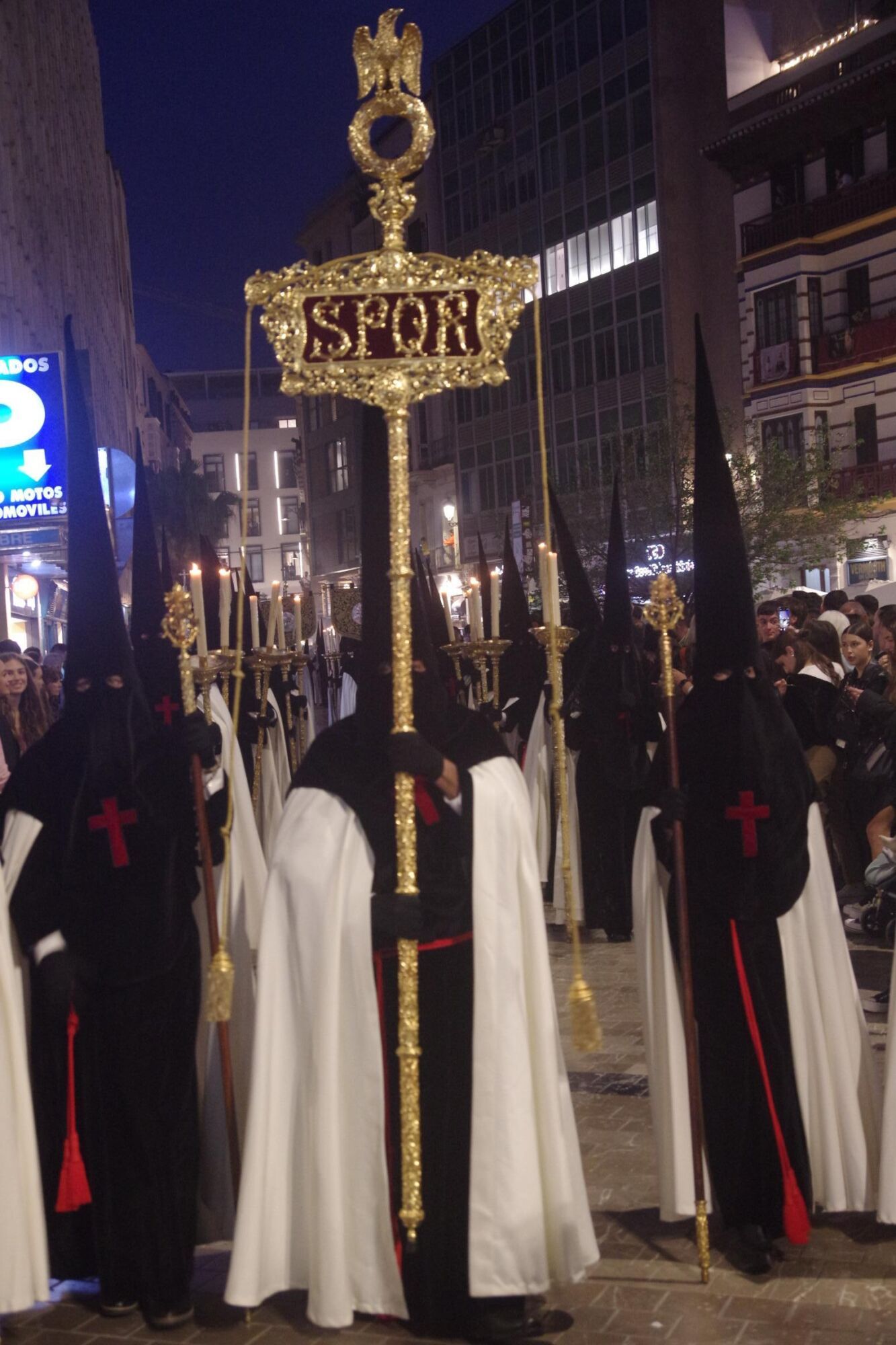 Procesión del Cristo de la Clemencia, de la cofradía del Mutilado, el Sábado de Pasión 2025